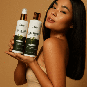 Alternative view of Hairly Revival Combo – Organic Hair Growth & Repair Duo